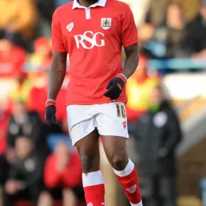 Bristol City's Jay Emmanuel-Thomas Print, December 2014 Bristol City's Jay Emmanuel-Thomas Print, December 2014