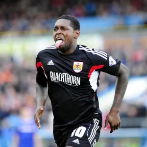 Bristol City's Jay Emmanuel-Thomas Scores Brace in Carlisle United Match (October 2013) Bristol City's Jay Emmanuel-Thomas Scores Brace in Carlisle United Match (October 2013)