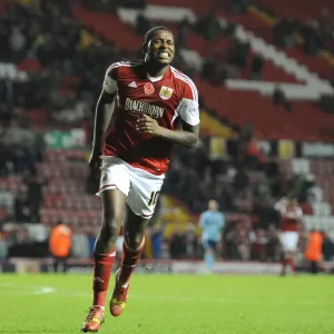Bristol City's Jay Emmanuel-Thomas Scores Second Goal vs Dagenham and Redbridge in FA Cup