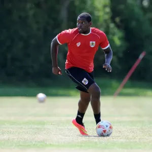 Bristol City's Jay Emmanuel-Thomas in Training (July 2014) Bristol City's Jay Emmanuel-Thomas in Training (July 2014)