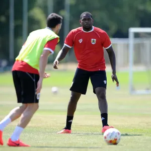 Bristol City's Jay Emmanuel-Thomas Training (July 2014) Bristol City's Jay Emmanuel-Thomas Training (July 2014)