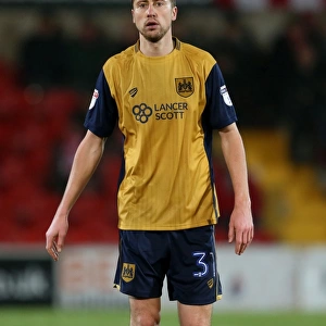 Bristol City's Jens Hegeler in Action against Fleetwood Town in FA Cup Replay