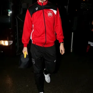 Bristol City's Jens Hegeler Arrives at Highbury Stadium Ahead of Fleetwood Town Clash (FA Cup Replay)