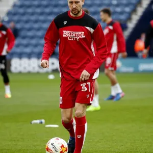 Bristol City's Jens Hegeler Warming Up Ahead of Preston North End Clash, Sky Bet Championship (April 2017) Bristol City's Jens Hegeler Warming Up Ahead of Preston North End Clash, Sky Bet Championship (April 2017)