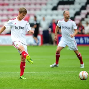 Bristol City's Joe Bryan in Action Against Bournemouth, 2013