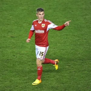 Bristol City's Joe Bryan in Action Against Crawley Town, Sky Bet League One, Ashton Gate, November 2013 Bristol City's Joe Bryan in Action Against Crawley Town, Sky Bet League One, Ashton Gate, November 2013