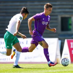 Bristol City's Joe Bryan in Action during Pre-season Friendly against Guernsey FC, 2017 Bristol City's Joe Bryan in Action during Pre-season Friendly against Guernsey FC, 2017
