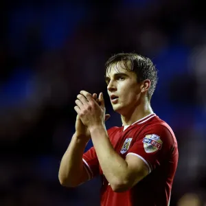 Bristol City's Joe Bryan in Action at Reading's Madejski Stadium, 2016
