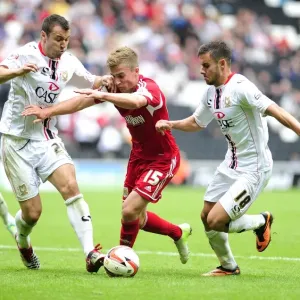 Bristol City's Joe Bryan Breaks Away Print Bristol City's Joe Bryan Breaks Away Print