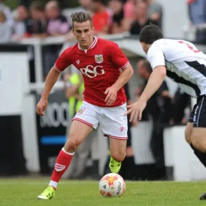 Bristol City's Joe Bryan in Action Print
