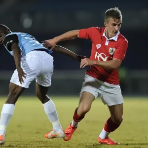 Bristol City's Joe Bryan Fights for Possession in 2014 Botswana Tour Match Bristol City's Joe Bryan Fights for Possession in 2014 Botswana Tour Match