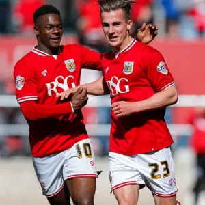 Bristol City FC Print - Joe Bryan Goal Celebration Bristol City FC Print - Joe Bryan Goal Celebration