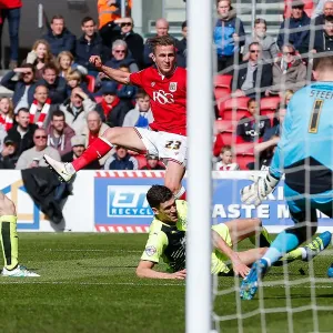 Bristol City FC Print - Joe Bryan Goal vs Huddersfield Town Bristol City FC Print - Joe Bryan Goal vs Huddersfield Town