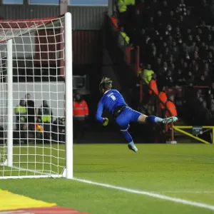 Bristol City FC Print - Joe Bryan's Deflected Goal Against Port Vale Bristol City FC Print - Joe Bryan's Deflected Goal Against Port Vale