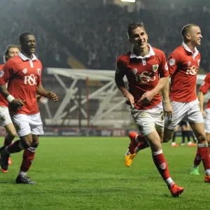 Season 14-15 Prints: Bristol City V Swindon Town