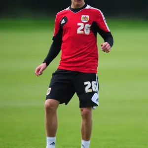 Bristol City's Joe Bryan in Training Print