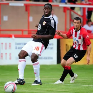 Bristol City FC John Akinde Print (Exeter City v Bristol City)