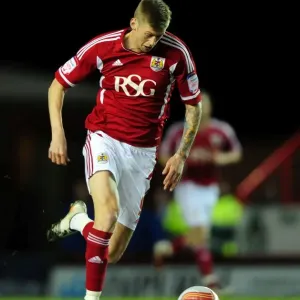 Bristol City's Jon Stead in Action at Ashton Gate Stadium (2012) - Football Match vs. Watford Bristol City's Jon Stead in Action at Ashton Gate Stadium (2012) - Football Match vs. Watford