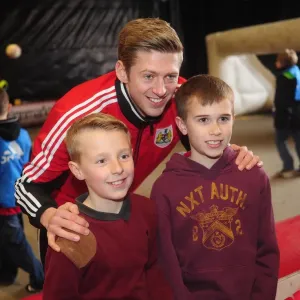 Bristol City's Jon Stead at Ashton Gate: Pre-Match Training Ahead of Bristol City V Sheffield Wednesday (Npower Championship)