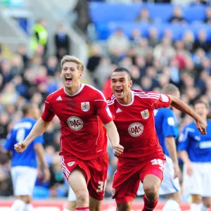 Season 10-11 Poster Print Collection: Cardiff City v Bristol City