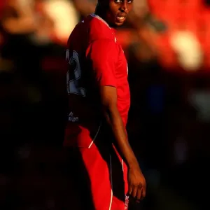 Bristol City's Jonathan Kodjia in Action Against Cheltenham Town, 2016