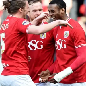 Bristol City FC Jonathan Kodjia Print Bristol City FC Jonathan Kodjia Print