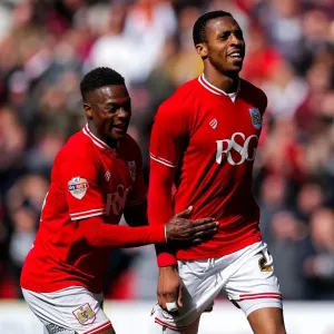 Bristol City FC Print - Jonathan Kodjia Goal Celebration Bristol City FC Print - Jonathan Kodjia Goal Celebration