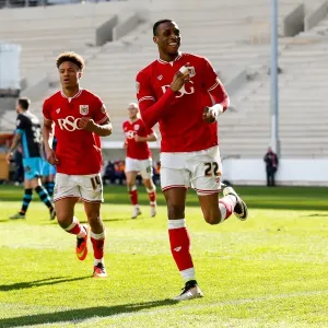 Bristol City's Jonathan Kodjia Scores Penalty for 4-0 Lead Against Sheffield Wednesday Bristol City's Jonathan Kodjia Scores Penalty for 4-0 Lead Against Sheffield Wednesday