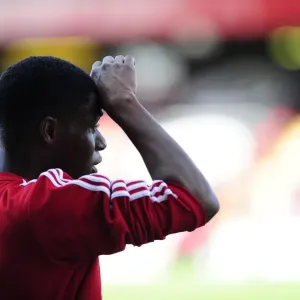 Bristol City's Jordan Wynter in Action at Crystal Palace vs Fulham, 2013