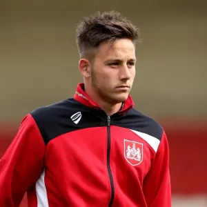 Bristol City's Josh Brownhill in Action against Cheltenham Town, 2016