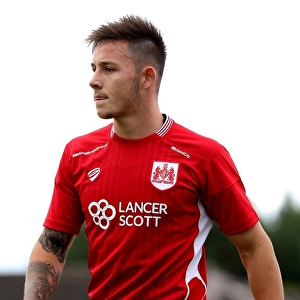 Bristol City's Josh Brownhill in Action against Hengrove Athletic during Pre-season Friendly, July 2016