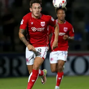 Josh Brownhill Chases Down the Ball Print