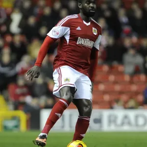 Bristol City's Karleigh Osborne in Action against Leyton Orient (2013)