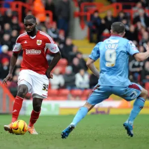 Bristol City's Karleigh Osborne in Print, 2014 Football Match