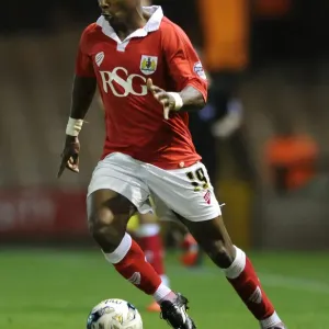 Bristol City's Kieran Agard Print