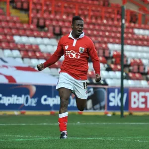 Bristol City's Kieran Agard Scores Dramatic FA Cup Goal Print