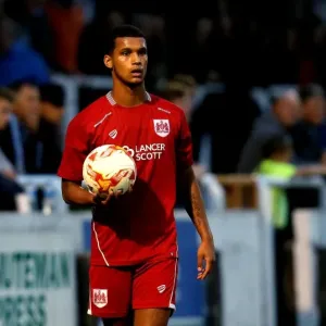 Bristol City's Kodi Lyons-Foster in Action Against Bath City, 2016 Bristol City's Kodi Lyons-Foster in Action Against Bath City, 2016