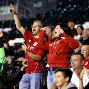 Print of Tammy Abraham's Late Winning Goal in Fulham v Bristol City EFL Cup Print of Tammy Abraham's Late Winning Goal in Fulham v Bristol City EFL Cup