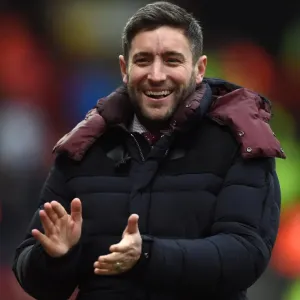 Bristol City's Lee Johnson Celebrates Championship Victory over Bolton Wanderers (190316) Bristol City's Lee Johnson Celebrates Championship Victory over Bolton Wanderers (190316)