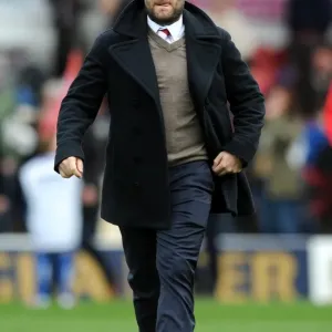 Bristol City FC Lee Johnson Print