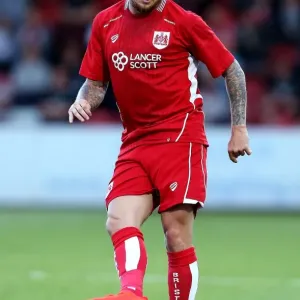 Bristol City's Lee Tomlin in Action against Cheltenham Town, 2016
