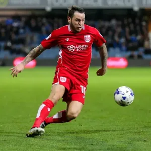 Bristol City's Lee Tomlin Print, 2016 EFL Championship Action Bristol City's Lee Tomlin Print, 2016 EFL Championship Action