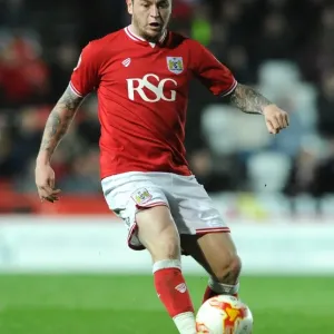 Bristol City's Lee Tomlin in Print, Sky Bet Championship 2016 Bristol City's Lee Tomlin in Print, Sky Bet Championship 2016