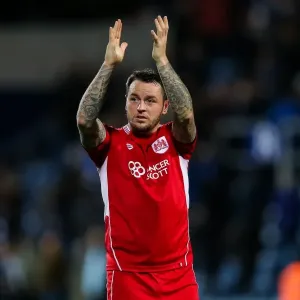 Bristol City's Lee Tomlin Print Bristol City's Lee Tomlin Print