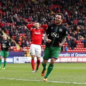 Bristol City FC Print - Lee Tomlin Penalty Celebration