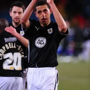 Bristol City's Lewin Nyatanga at Crystal Palace Championship Clash, Selhurst Park Stadium - March 9, 2010