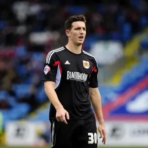 Bristol City's Lewis Dunk in Action at Carlisle United, October 2013 Bristol City's Lewis Dunk in Action at Carlisle United, October 2013