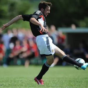 Bristol City's Lewis Hall in Action during Pre-Season Friendly against Portishead Town Bristol City's Lewis Hall in Action during Pre-Season Friendly against Portishead Town