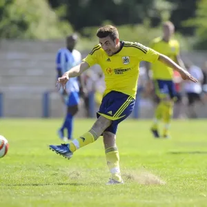Bristol City's Lewis Hall Scores in Pre-Season Victory Against Clevedon Town Bristol City's Lewis Hall Scores in Pre-Season Victory Against Clevedon Town