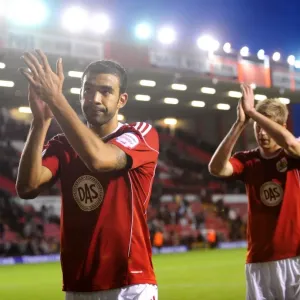 Bristol City's Liam Fontaine in Action at Ashton Gate Stadium: Championship Clash vs Preston North End - 06/11/2010 Bristol City's Liam Fontaine in Action at Ashton Gate Stadium: Championship Clash vs Preston North End - 06/11/2010